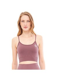 Resim Spor Ve Günlük İp Askılı Sporcu Sütyeni Pembe 