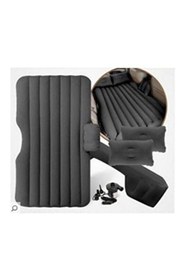 Resim markentegra Şişme Araba Koltuk Yatağı - Siyah Renk 