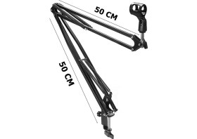Resim Lastvoice NB40HYP Set Stüdyo Mikrofon İçin Stand Shock Mount Filtre (50x50 Büyük Boy) 