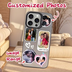 Resim 1 adet Özel HD 5 Fotoğraf, Aile/Çocuk/Köpek/Paskalya/Baba/Gün/Anne/Gün için Uygun, Mobil Telefon Kılıfı/Kapağı, Aşk/Noel/ Cadılar Bayramı/Şükran Günü/Holide Hediyesi, Iphone11 12 13 14 15 16 Puls Pro Max ile Uyumlu 