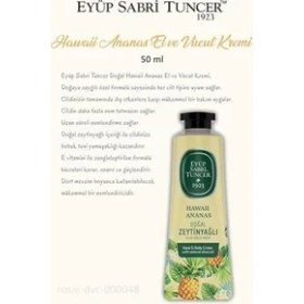 Resim El ve Vücut Kremi 3'lü Havaii Ananas 50 ml ve Rosıe Pamuk 