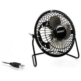 Resim Everest Masaüstü Metal Usb Fan 