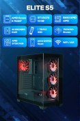 Resim Game Garaj Elite S5 R5-7500F 32 GB 1 TB SSD RTX5070 Free Dos Masaüstü Oyuncu Bilgisayarı 