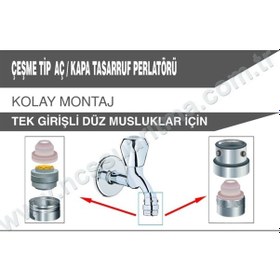 Resim Çeşme Tip Pca Özellikli Su Tasarruf Başlığı Diğer 