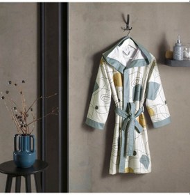 Resim Taç Edna Pamuk L/xl Genç Bornoz Mint 000001500208003002 Mint 