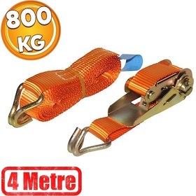 Resim Spanzet Yük Gerdirme Eşya Sabitleme Halatı Cırcırlı Gırgır 800 Kg 4 Metre Sg27-4 Ratchet Strap 