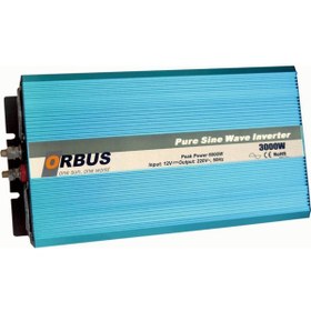 Resim Orbus 12v 3000w Tam Sinüs İnverter Çevirici İnvertör 