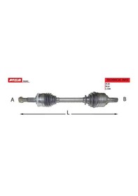 Resim Opel Corsa C Sol Taraf Aks Komple 1.3/1.7 Dizel Mga 