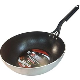 Resim Endüstriyel Wok Tava Yanmaz Yapışmaz 28 Cm 