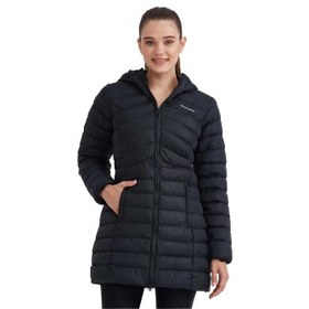 Resim Skechers Essential Maxi Length Hooded Kadın Siyah Ceket 