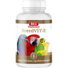 Resim Bio Pet Active Breed Vit E Kuş Vitamini 70 Gr 