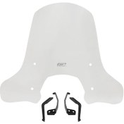 Resim GP Kompozit Lambretta V125 / V200 Special 2021-2023 Uyumlu Ön Cam Şeffaf 52 cm 
