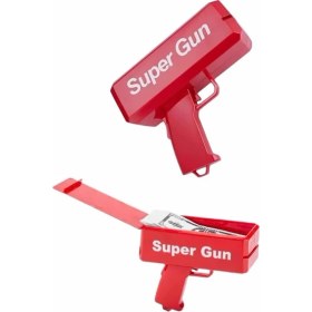 Resim Para Dolar Atma Makinası Super Money Gun Para Saçma Fırlatma Tabancası Dinç Store 