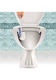 Resim Titiz Softon Klozet Fırça Takımı (TP336) Mavi 