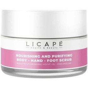 Resim Licape Besleyici ve Arındırıcı Vücut El-Ayak Peeling 250ml 