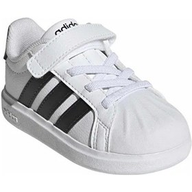 Resim Adidas Beyaz Unisex Bebek Yürüyüş Ayakkabısı Jq6145 Beyaz 