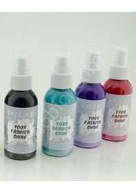 Resim Cadence Your Fashion Metalik Sprey Kumaş Boyası - Fs-1119 Siyah 