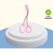 Resim CANSA Profesyonel Taraklı Kaş Makası – Evde ve Salon Kullanımına Uygun 