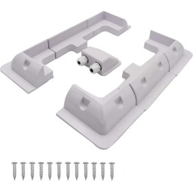 Resim 2k Abs Solar Güneş Paneli Montaj Braket Seti 7 Parça 