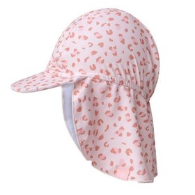 Resim Swim Essentials Yazlık Kız Çocuk Şapka - Pembe Leopar Pembe - Pembe / 1-2 Yaş 