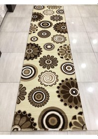 Resim Saray Halı Irmak 11541 R 80X300 Kahve Krem 3 Metre Yolluk ! 