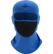 Resim Taktik Tam Yüz Maskesi Kap Balaklava Boyun Hood Spor Askeri Bandana Mavi 