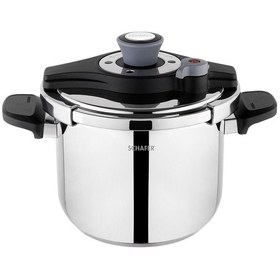 Resim Schafer Pratikmatik 4 Parça Düdüklü Tencere Seti 4+6,5 L-siyah/gri Gri 