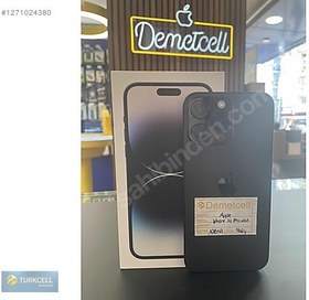 Resim Apple iPhone 14 Pro Max İkinci El TR | 128 GB | Siyah 