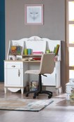 Resim Çalışma masa-Koltuk Urlu FLORA Model Kayın RETRO yüksek ayak Hard Suntalem Kutuda sevk El Yapım 