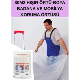 Resim Kl Home 30M2 Boya -Mobilyakoruma Örtüsü , Hışır Örtü 