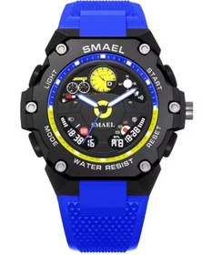 Resim SMAEL 8092 Özel Araba Led Ekran Gösterge Tasarım Spor Erkek Kol Saati 