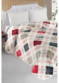 Resim Lacasa 1103 Çift Kişilik Battaniye Bordo Bordo 