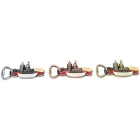Resim Metal İstanbul Temalı Yöresel Magnet Açacak Model 3 Çok Renkli 
