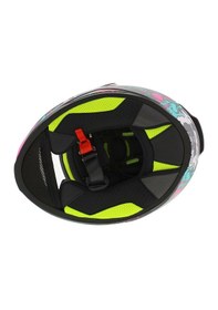 Resim Ls2 Kıd Cyberg Çocuk Fullface Motosiklet Kaskı Mat Mor 