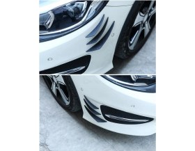 Resim Automod Peugeot 407 Sw Tampon ve Çamurluk Uyumlu 6lı Tuning Modifiye Aksesuar - Siyah 