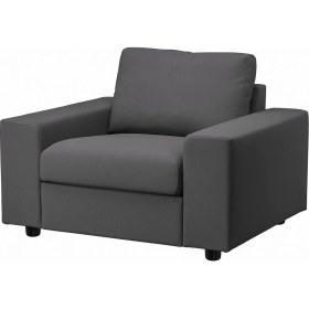 Resim IKEA Gri Rahat Kanepe - Tekli Koltuk 