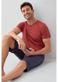 Resim Arnetta Erkek Turuncu Pijama Takımı 5274-49524 Turuncu 