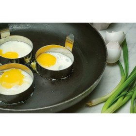 Resim Liber Fry Pan Egg Ring Kızarmış Pan Ve Yumurta Pişirme Halkası Paslanmaz Çelik 1 Adet 