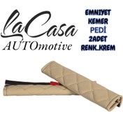 Resim la casa LACASA AUTOmotive Oto Emniyet Kemer Pedi 4-adet,(BOYUN RAHATLATICI) 