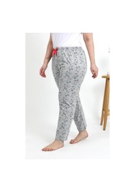 Resim Akbeniz Kadın Pamuklu Büyük Beden Alt Pijama 27558 Gri 