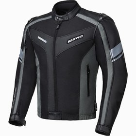 Resim Scoyco JK 152 Motosiklet Montu Siyah Gri 