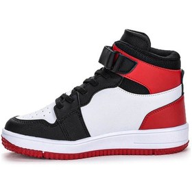 Resim Haykat Cırtlı Basketbol Erkek/kız Çocuk Spor Ayakkabı Beyaz 