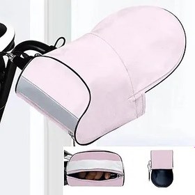 Resim Neamou Scooter El Eldivenleri | Sürüş Eldiveni Eldivenleri | Oxford Kumaş Direksiyon Eldivenleri, Motosiklet Scooter ATV için Sap Kavrama Güneş Koruyucu Kapaklar Su Geçirmez 