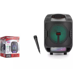 Resim HADRON Nodar ND3609 6.5'' RGB Taşınabilir Bluetooth Hoparlör 