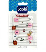 Resim LTG Nova Japlo Emniyetli Çengelli Bebek İğnesi 4'Lü - Pembe 