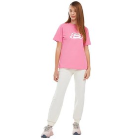 Resim Skechers Essential Sweatpant Kız Çocuk Beyaz Eşofman 