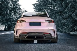 Resim Tesla Y 2021+ Turbo Spoiler Parlak Siyah 