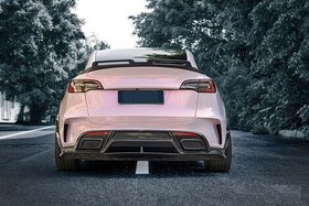 Resim Tesla Y 2021+ Turbo Spoiler Parlak Siyah 