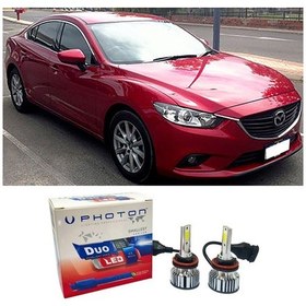 Resim Mazda 6 Led Xenon Kısa Far Ampulü H7 Duo Yeni Seri Beyaz 
