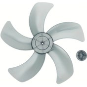 Resim Xuweiwei Siyah 16 İnç Mini Pervane Fan, Ayaklı Fan Sistemleri İçin Dayanıklı Aksesuar 